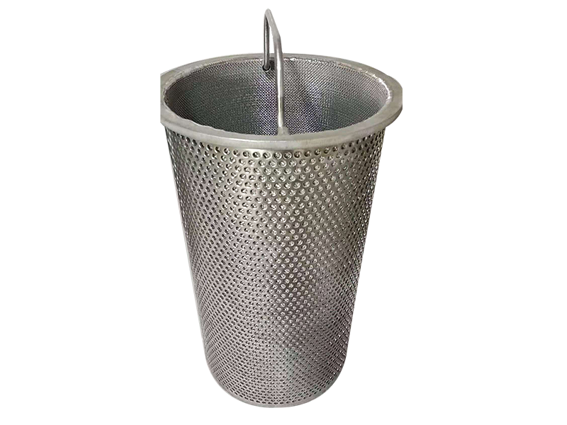 不銹鋼燒結(jié)網(wǎng)提籃濾芯